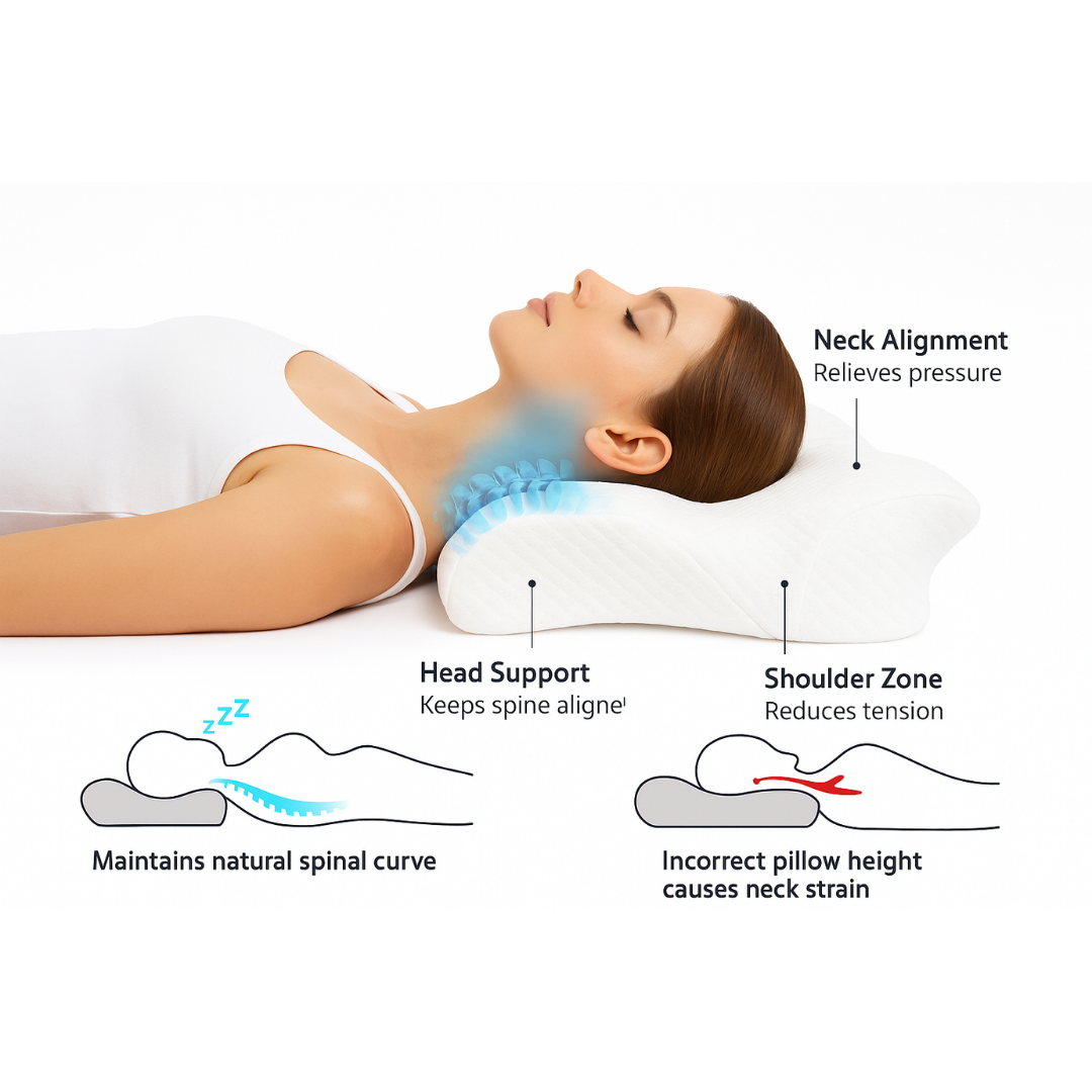 Memory Foam Cervical Pillow