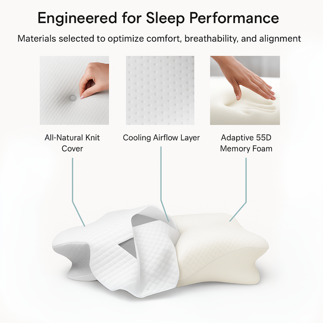 Memory Foam Cervical Pillow